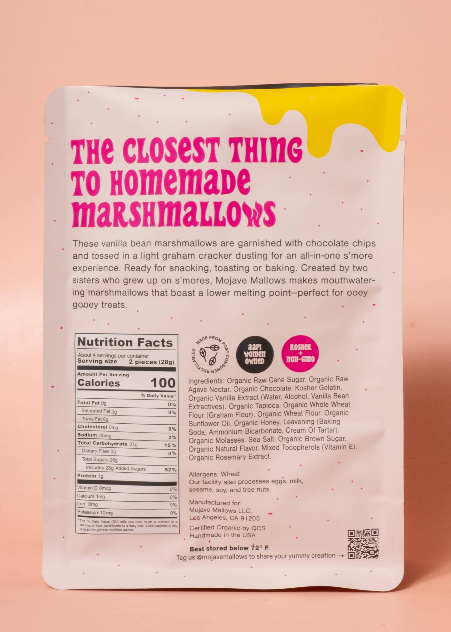 S'more Speckled Marshmallows - Organic