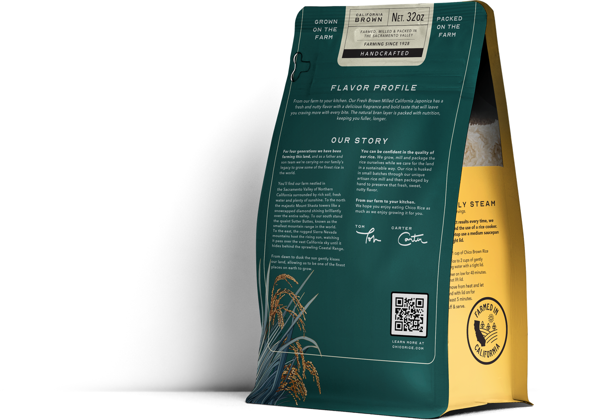 Brown Milled California Japonica Rice