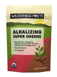 Organic Alkalizing Super Greens: 3.5 oz