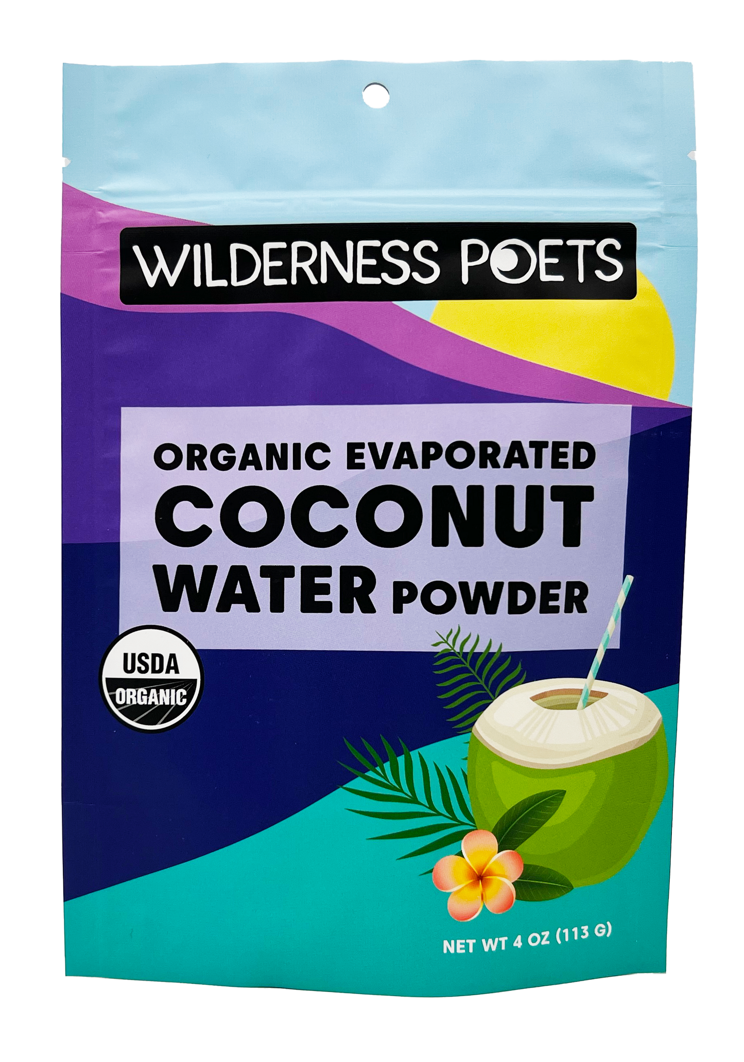 Organic Coconut Water Powder: 4oz