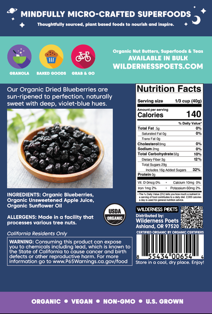 Oregon Blueberries: 8oz