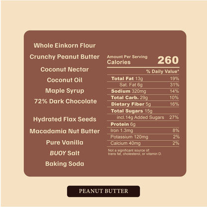 Peanut Butter Chocolate Clean Cookie