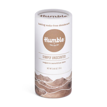 Simply Unscented Vegan & Sensitive Plastic Free Deodorant