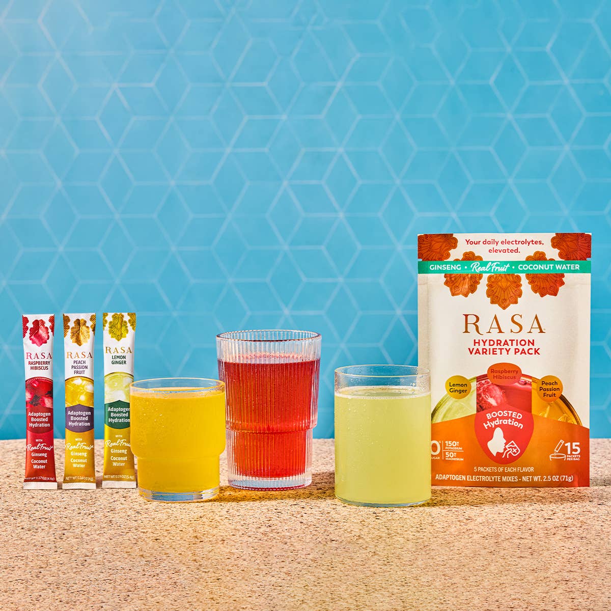 Hydration Variety Pack, 3 Flavors, 15 Single-Serve Packs