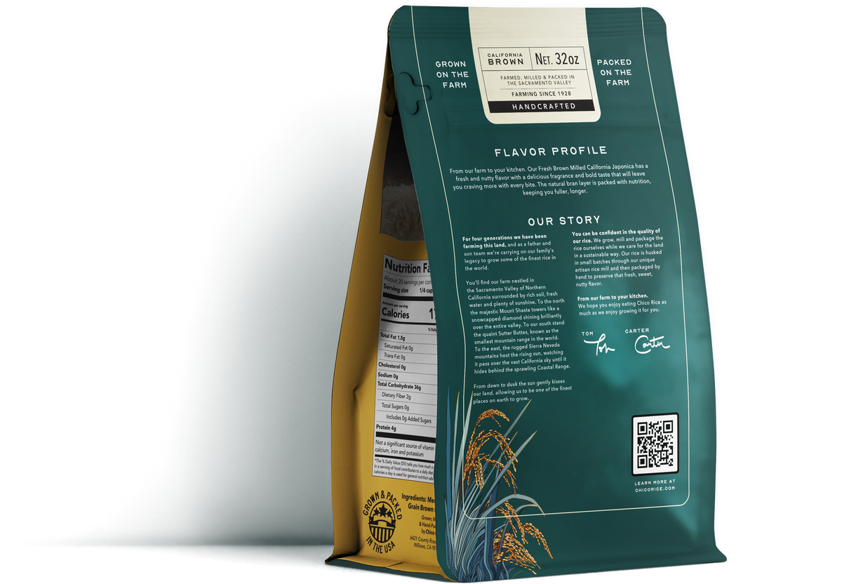 Brown Milled California Japonica Rice