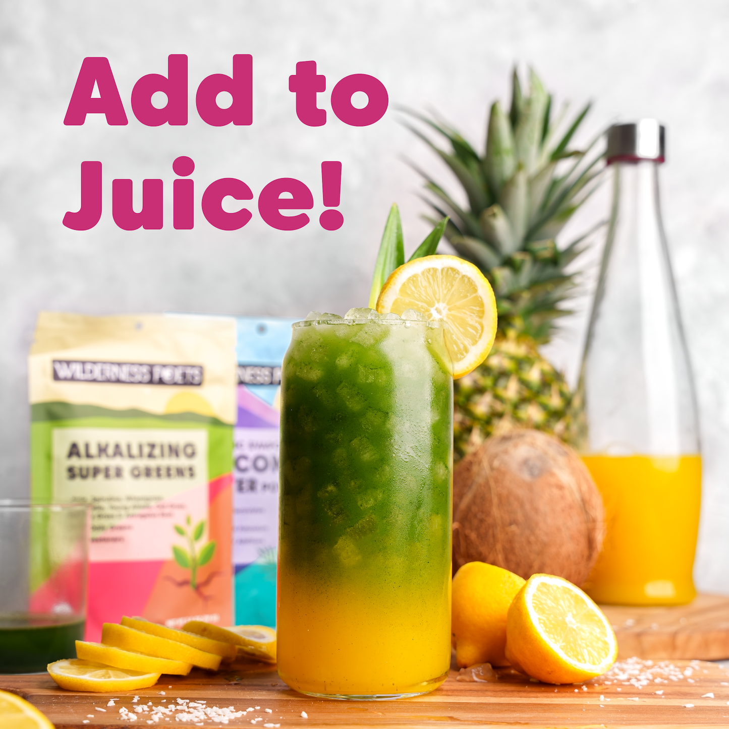 Organic Alkalizing Super Greens: 3.5 oz