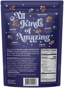 Superfood Cereal - Blueberry Blast 9oz