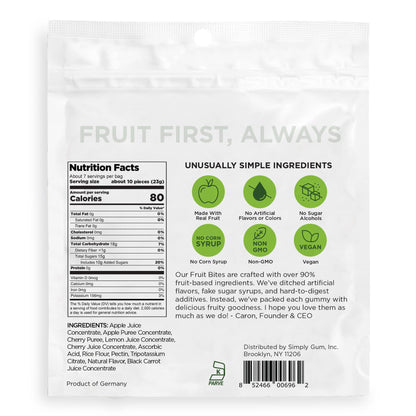 Fruit Bites - Sour Apple & Cherry, 5.3oz