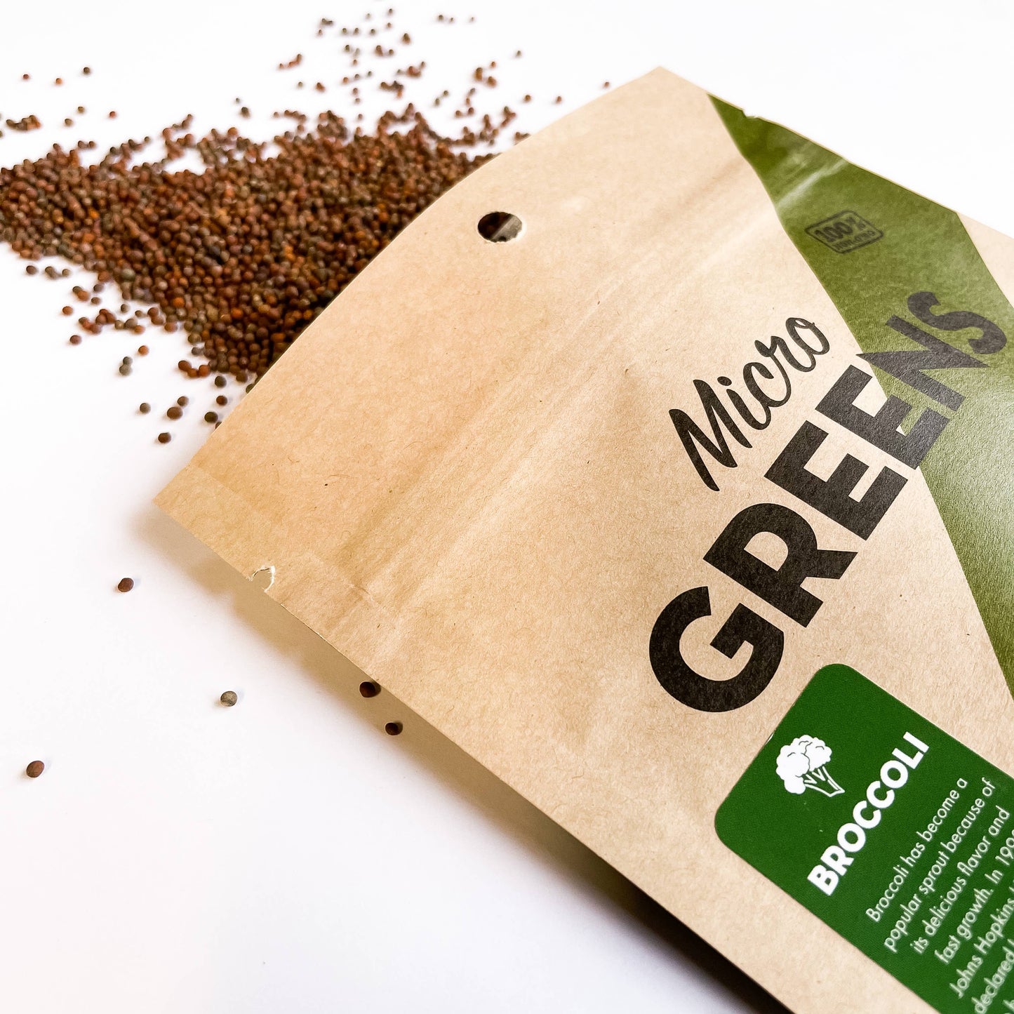 Microgreens Seeds: Peas, Non-GMO