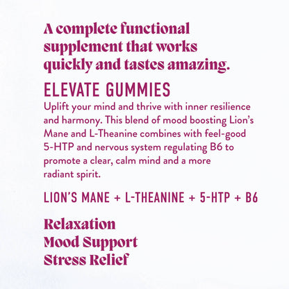 Elevate Mushroom Gummies (5) for Mood