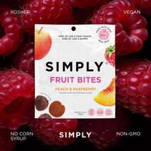 Fruit Bites - Peach Raspberry, 5.3oz