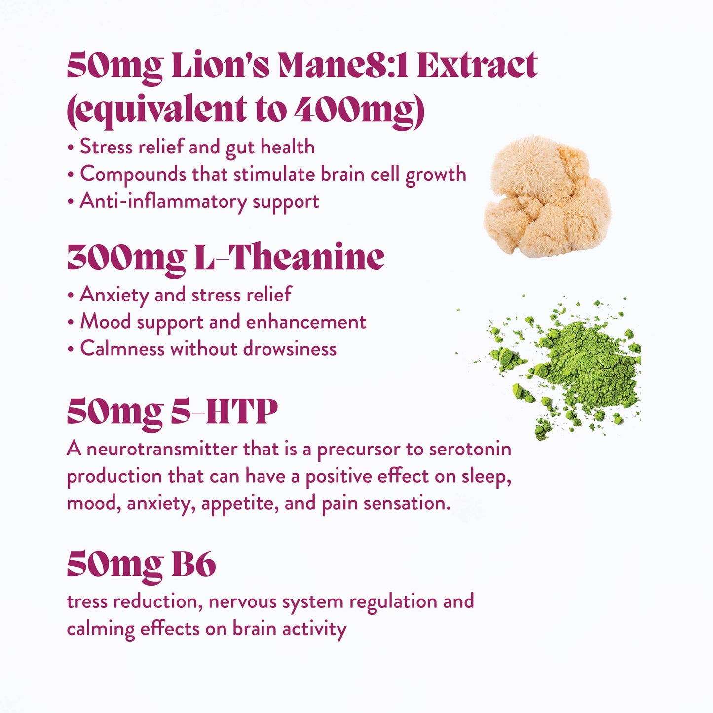 Elevate Mushroom Gummies (5) for Mood