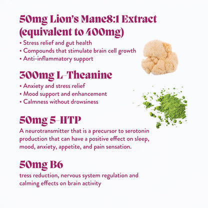 Elevate Mushroom Gummies (5) for Mood