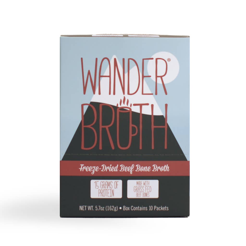 Grass Fed Beef Bone Broth: .57oz Single