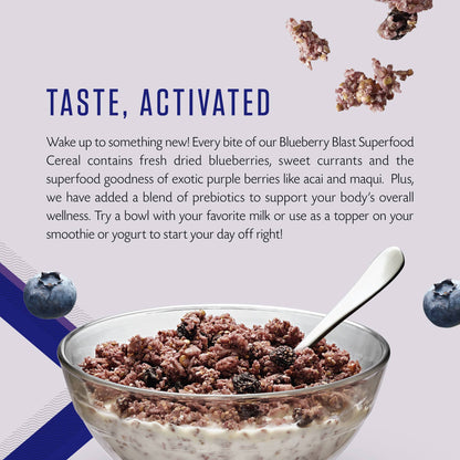 Superfood Cereal - Blueberry Blast 9oz