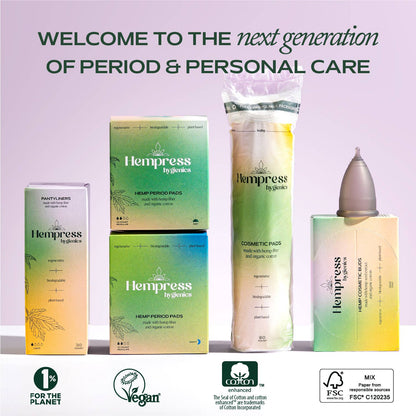 Organic Sustainable Hemp Regular Pads