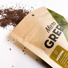 Microgreens Seeds: Mizuna, Non-GMO