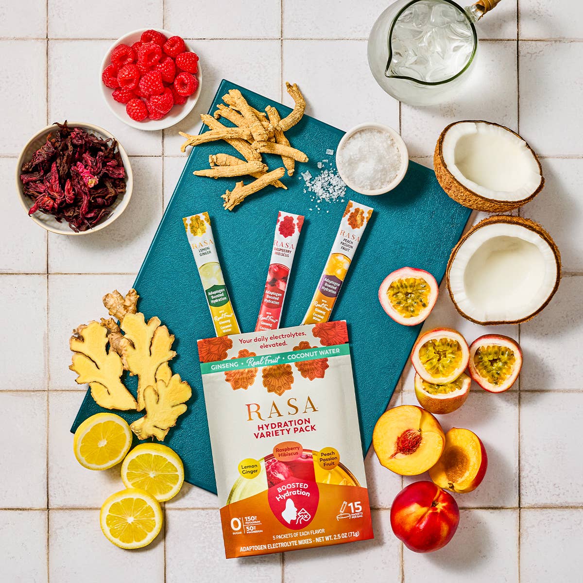 Hydration Variety Pack, 3 Flavors, 15 Single-Serve Packs