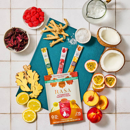 Hydration Variety Pack, 3 Flavors, 15 Single-Serve Packs