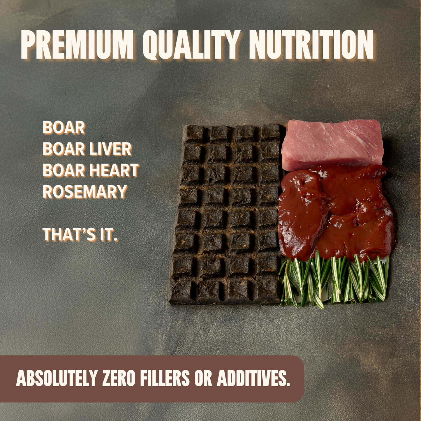Boar Treat & Snack Bar for Active Dogs