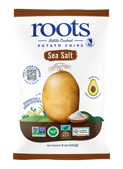Sea Salt Kettle Potato Chips, 5oz