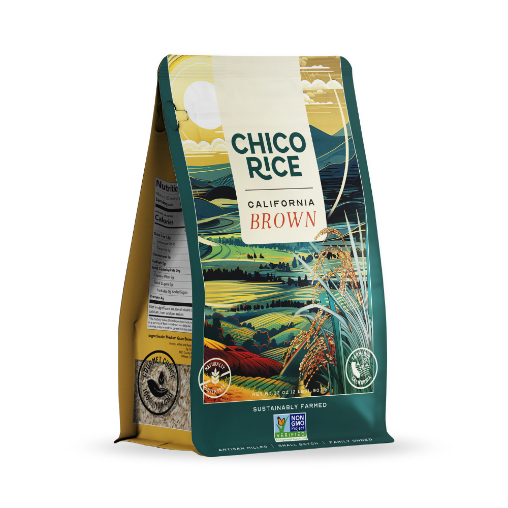 Brown Milled California Japonica Rice