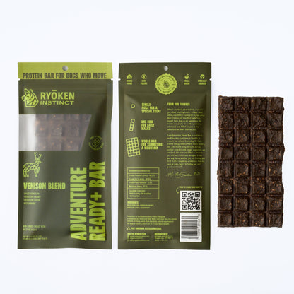 Venison Treat & Snack Bar for Active Dogs