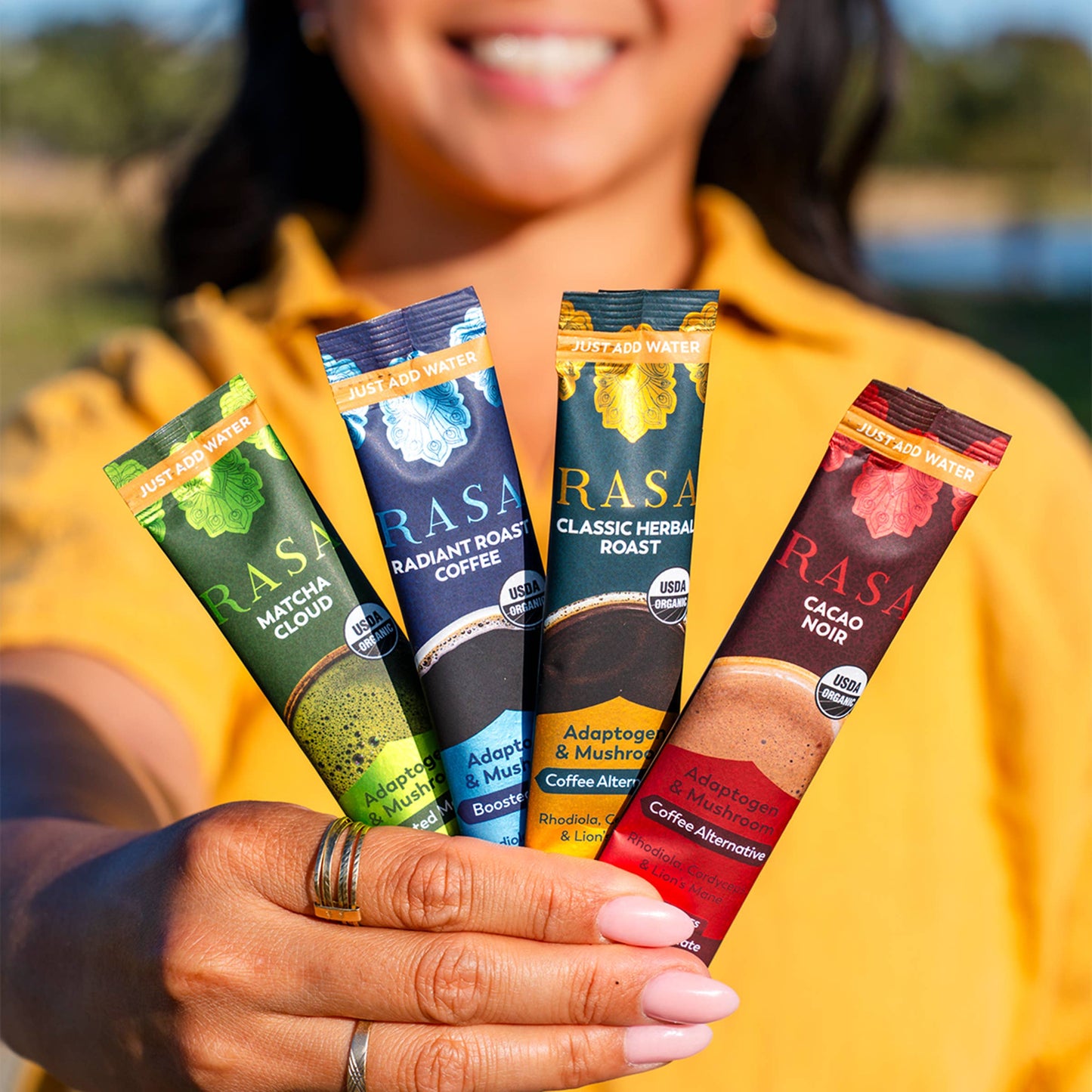 The Rasa Variety Pack, 4 Flavors, 16 Single-Serve Packs