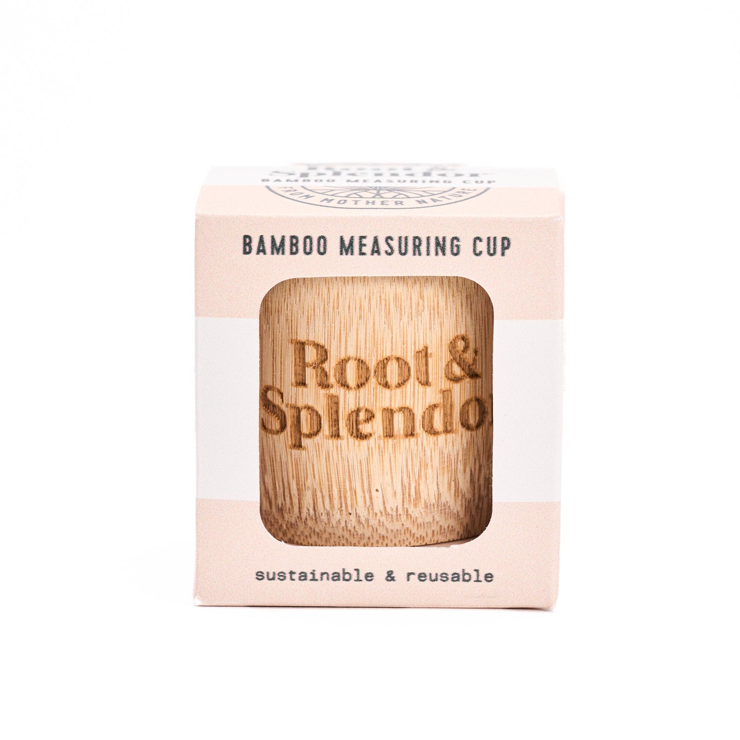 Root & Splendor Laundry Soap Bamboo Measuring Cup