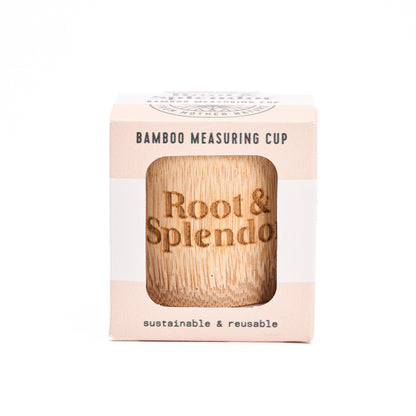 Root & Splendor Laundry Soap Bamboo Measuring Cup