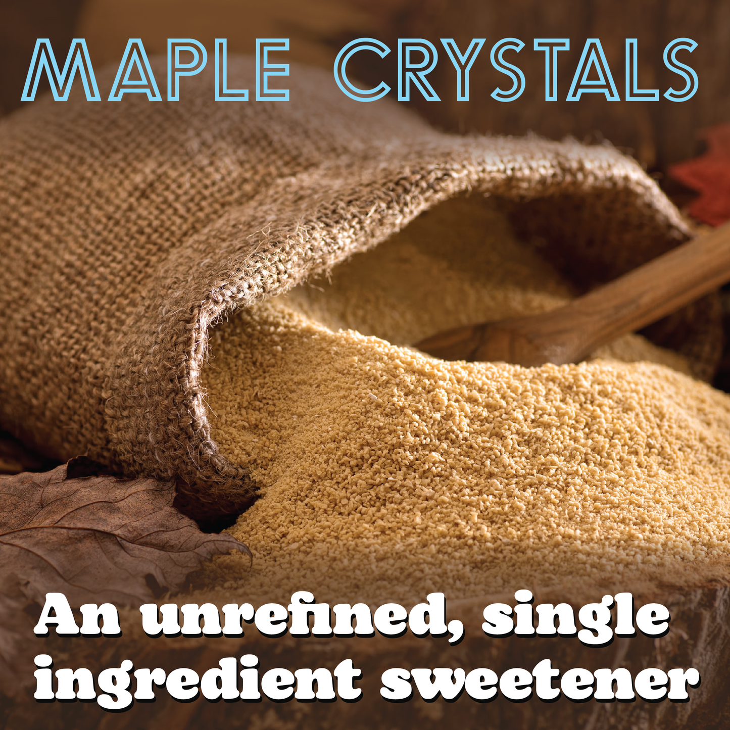 Organic Maple Sugar: 8 oz