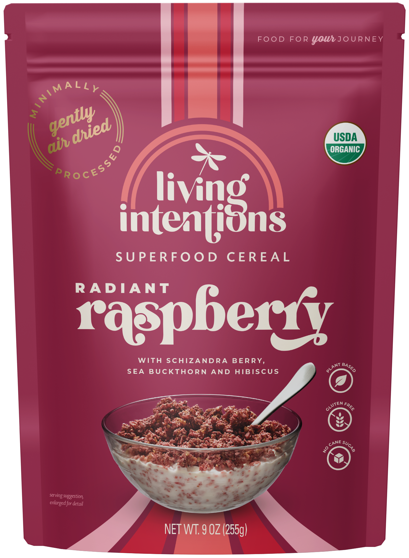 Superfood Cereal - Radiant Raspberry 9oz