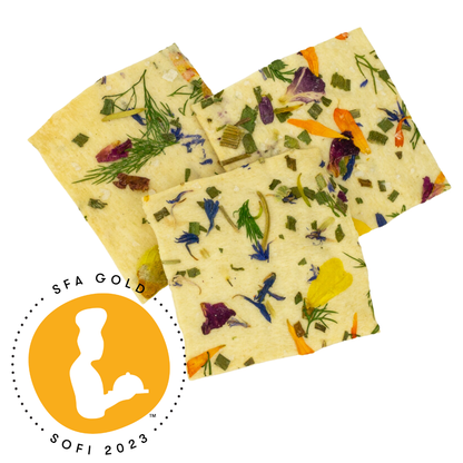 Edible Flower No. 1 Artisanal Crackers