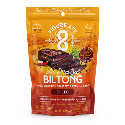 Beef Biltong: Spiced, Regeneratively-Sourced