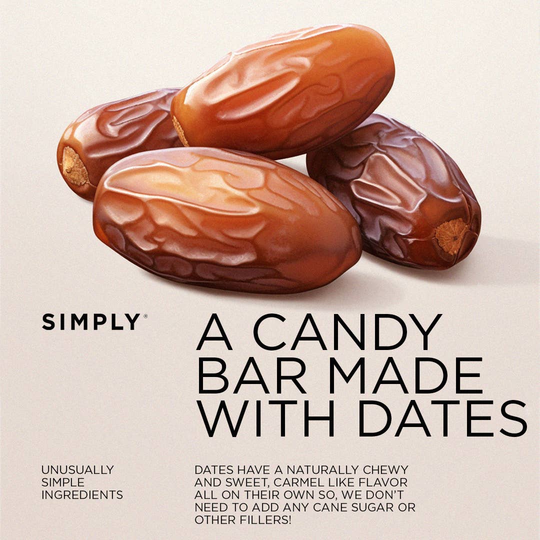 Chocolate Date Bars - Salted Peanut, 4.5 oz