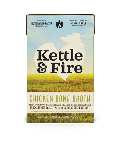 Regenerative Chicken Bone Broth, 16.9oz