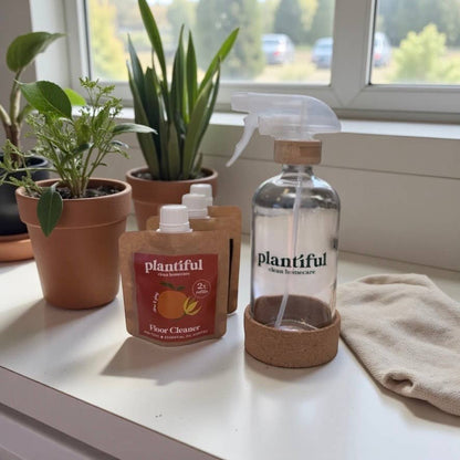Plantiful Reusable Glass Spray Bottle