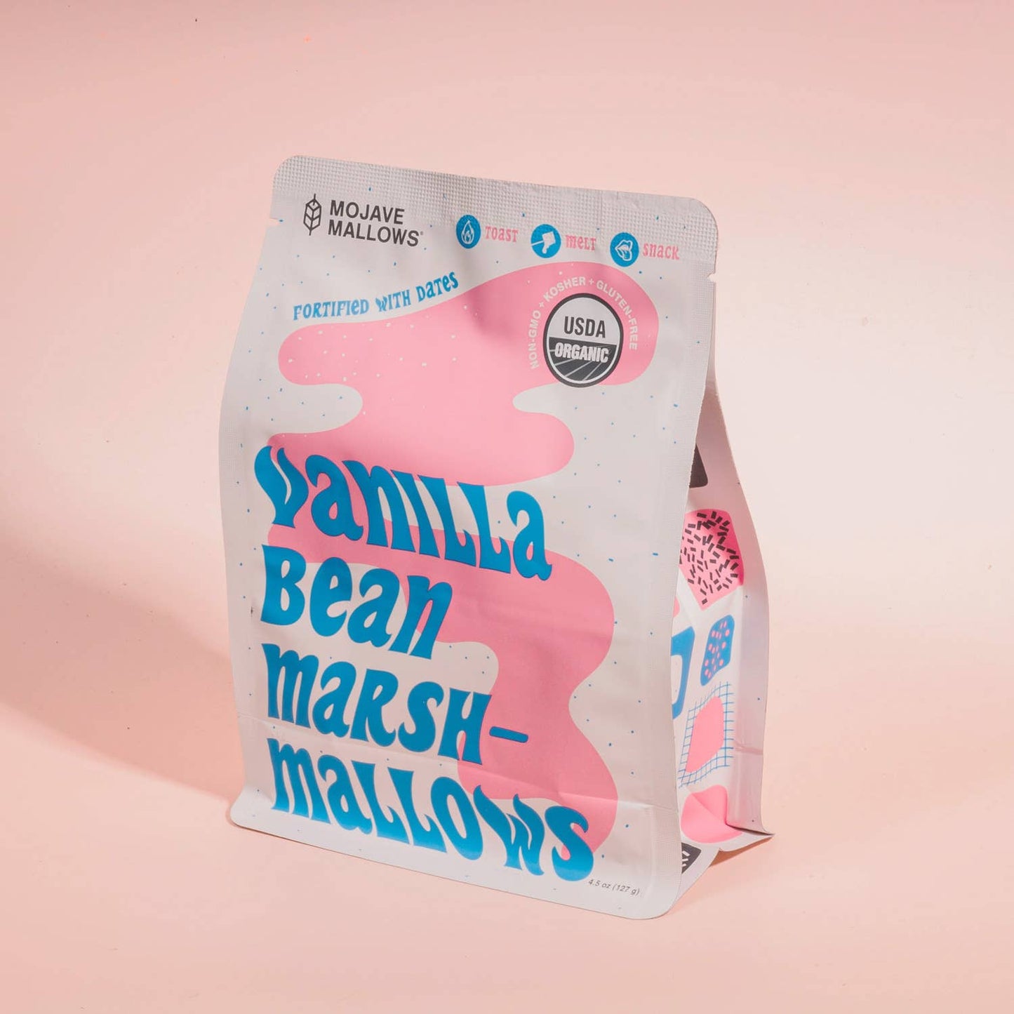 Vanilla Bean Marshmallows - Organic,Non-GMO, Gluten-Free
