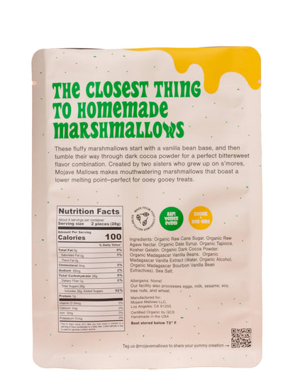 Cocoa Dipped Marshmallows - Organic, Non-GMO, Gluten-Free