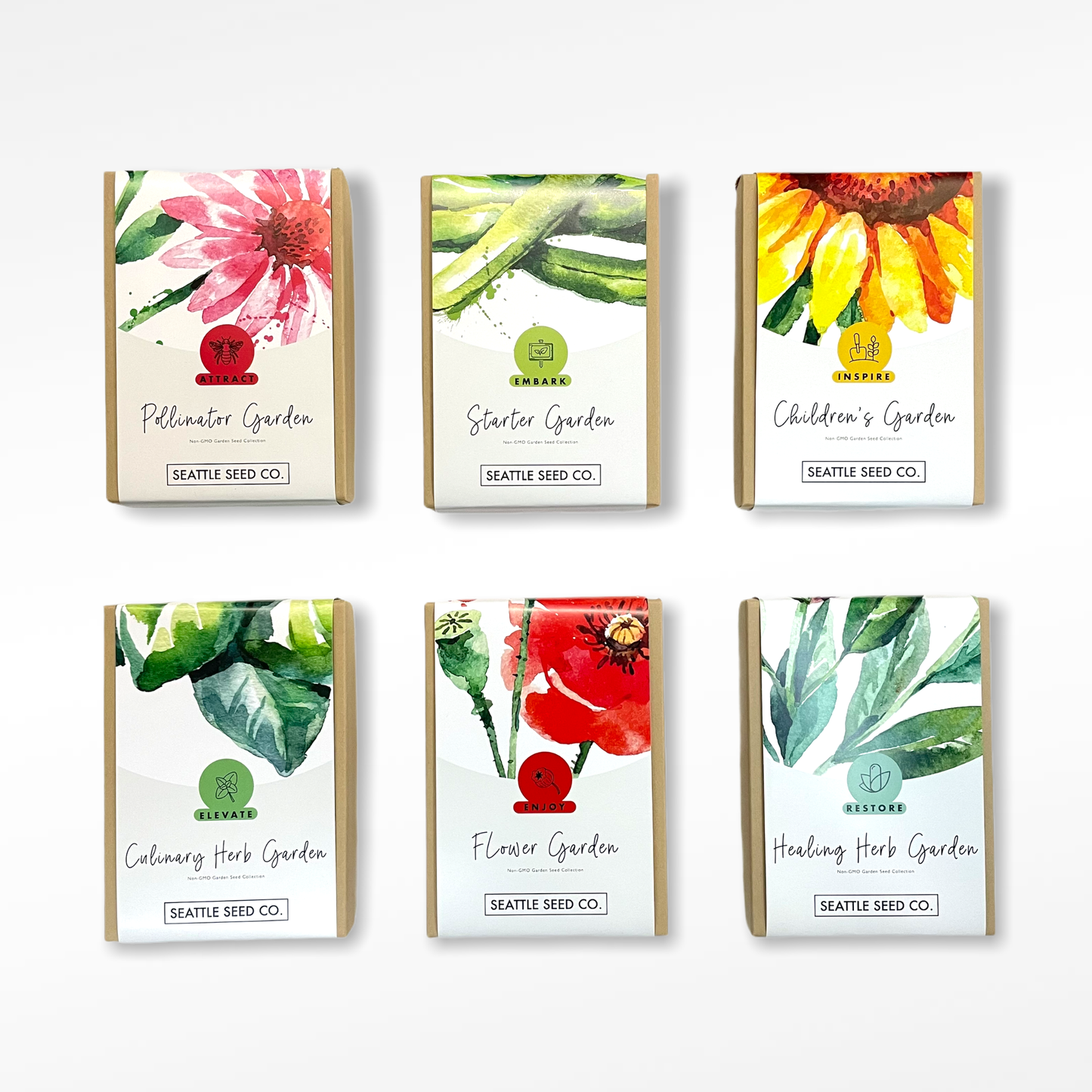 Culinary Herb Garden, Non-GMO Seed Collection