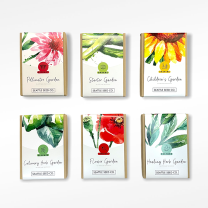 Healing Herb Garden, Non-GMO Seed Collection
