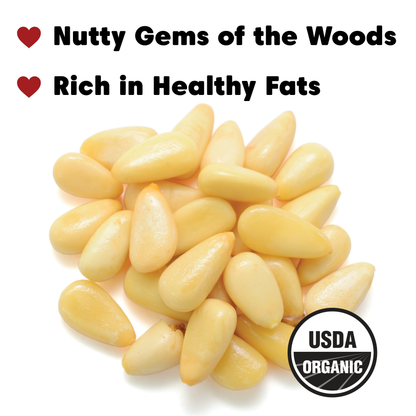 Organic Pine Nuts: 3.5 oz