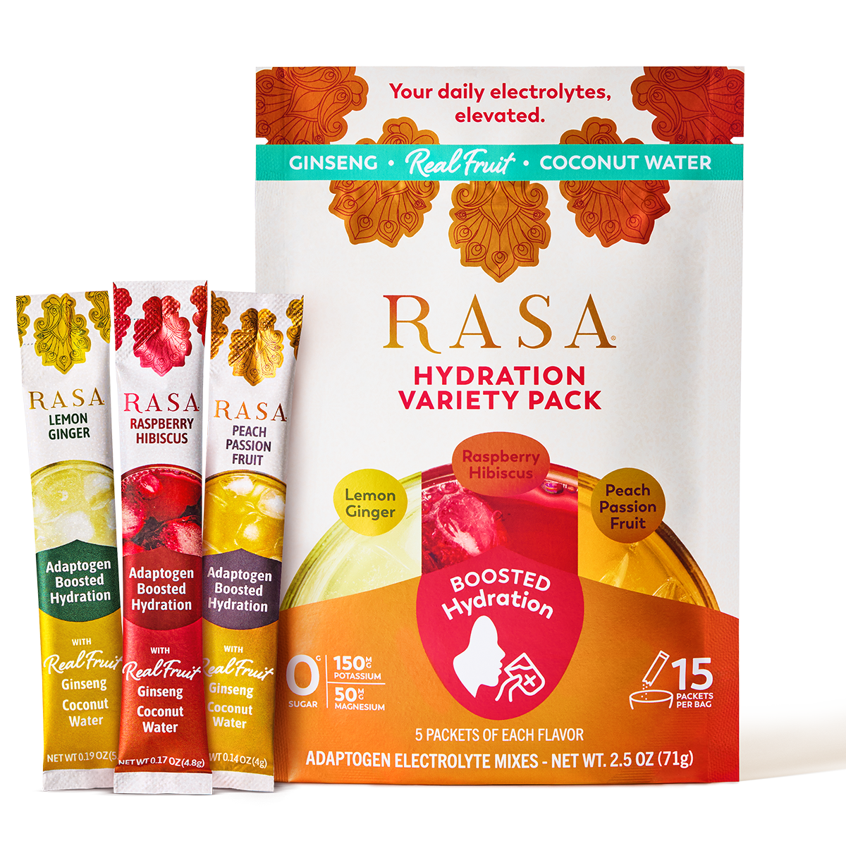 Hydration Variety Pack, 3 Flavors, 15 Single-Serve Packs
