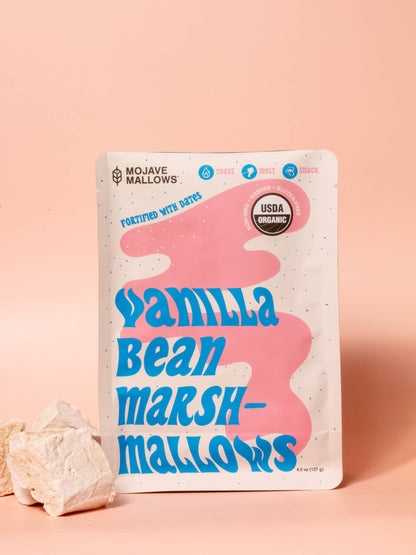 Vanilla Bean Marshmallows - Organic,Non-GMO, Gluten-Free