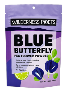 Blue Butterfly Pea Flower Powder (Blue Matcha): 3.25oz