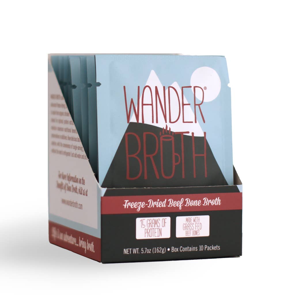 Grass Fed Beef Bone Broth: .57oz Single