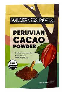 Organic Cacao Powder - Peru: 6 oz