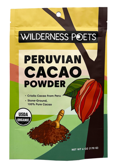 Organic Cacao Powder - Peru: 6 oz