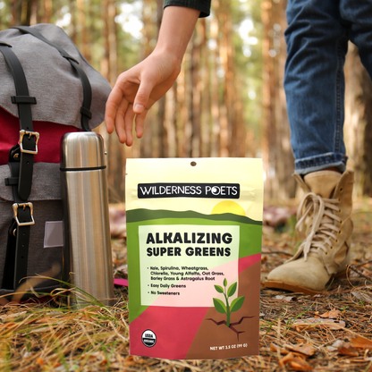 Organic Alkalizing Super Greens: 3.5 oz