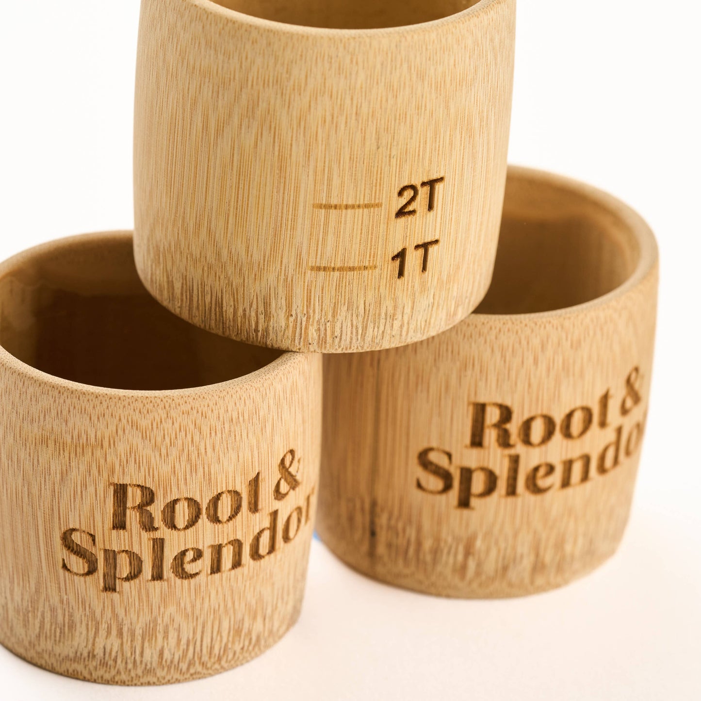 Root & Splendor Laundry Soap Bamboo Measuring Cup